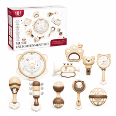 Baby Musical Toys Set for Infants, 10-Piece Sensory Development Toys for Newborns 0-18 Months