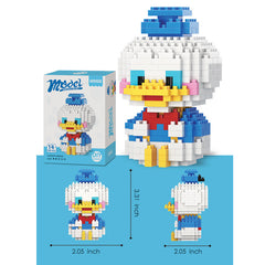 Blue Duck Mini Building Blocks Figure – 292 Pieces, LEGO® Compatible