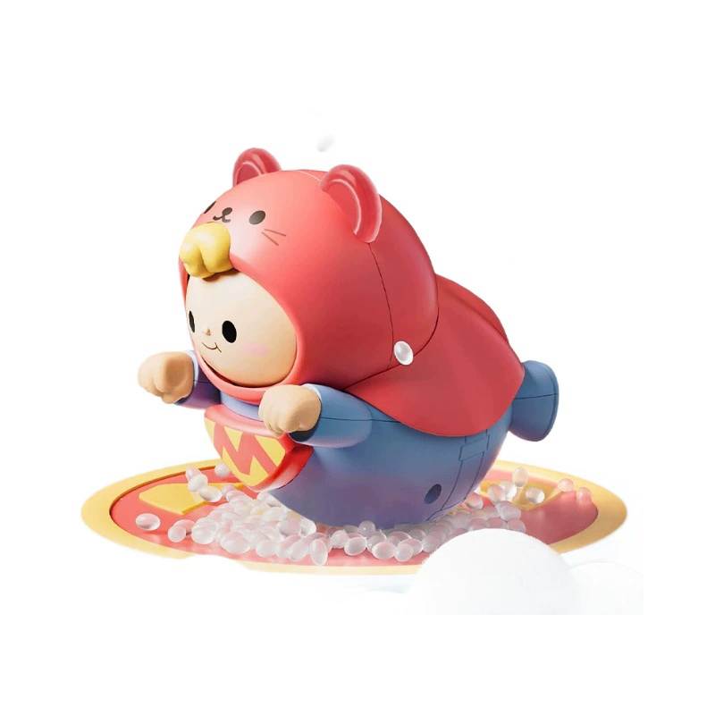 Wobble Superhero Toy for Babies & Toddlers – Roly Poly Tumbler with Built-In Bell