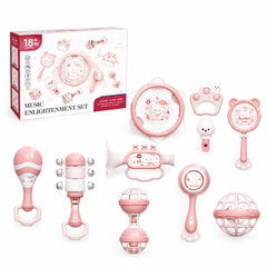 Baby Musical Toys Set for Infants, 10-Piece Sensory Development Toys for Newborns 0-18 Months